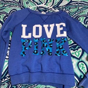 VS pink hoodie